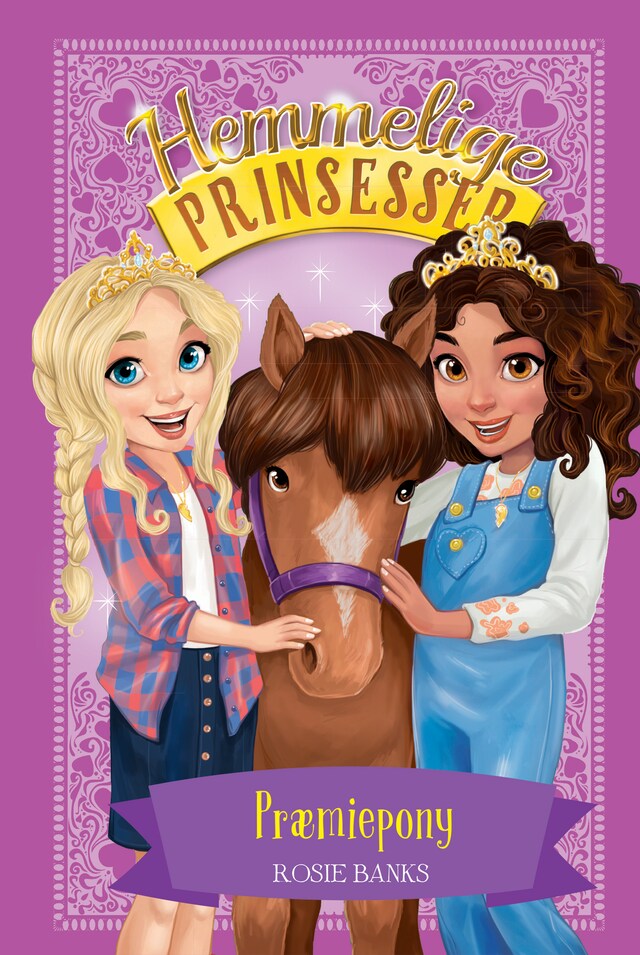 Omslag: Hemmelige Prinsesser (06) Præmiepony