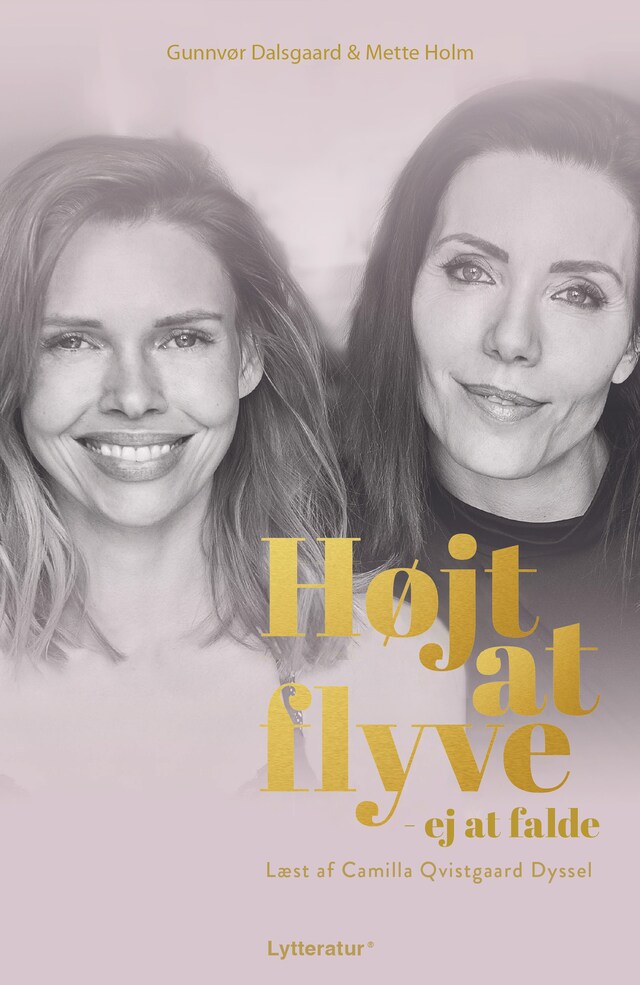Omslag til lydbogen Højt at flyve - ej at falde