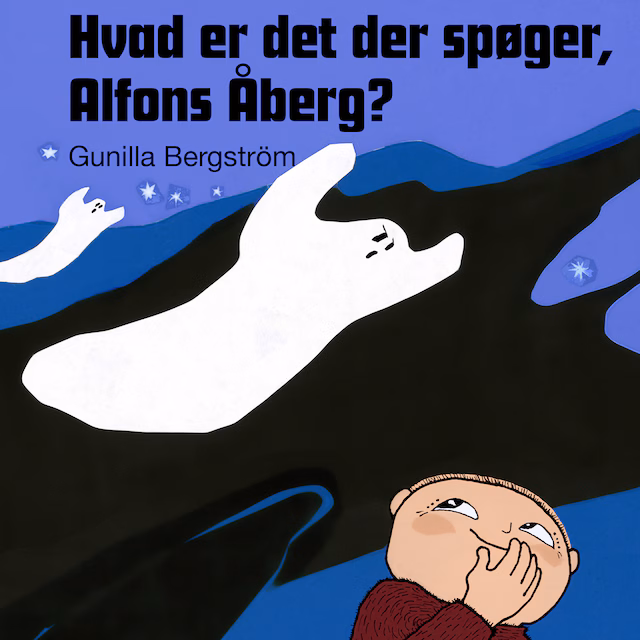 Omslag: Hvad er det der spøger, Alfons Åberg