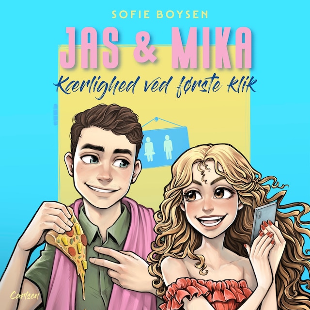 Omslag: Jas & Mika - Kærlighed ved første klik