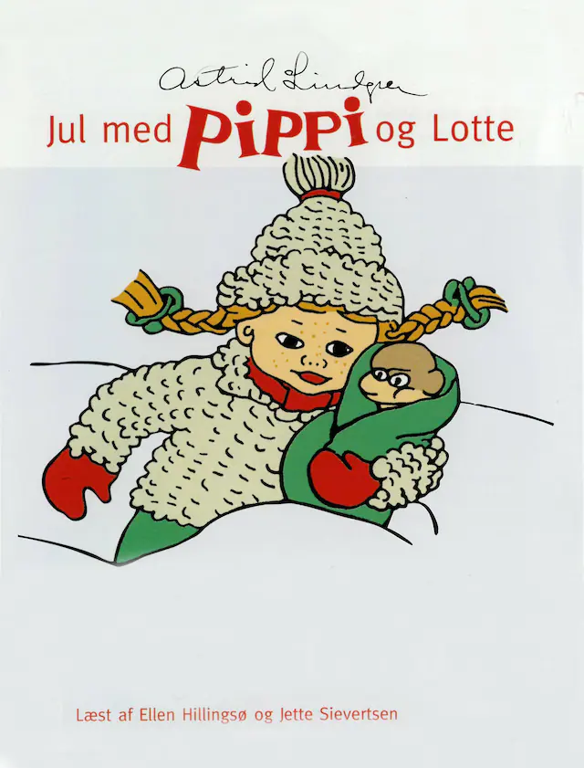 Omslag: Jul med Pippi og Lotte