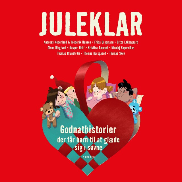 Omslag: Juleklar - Godnathistorier der får børn til at glæde sig i søvne