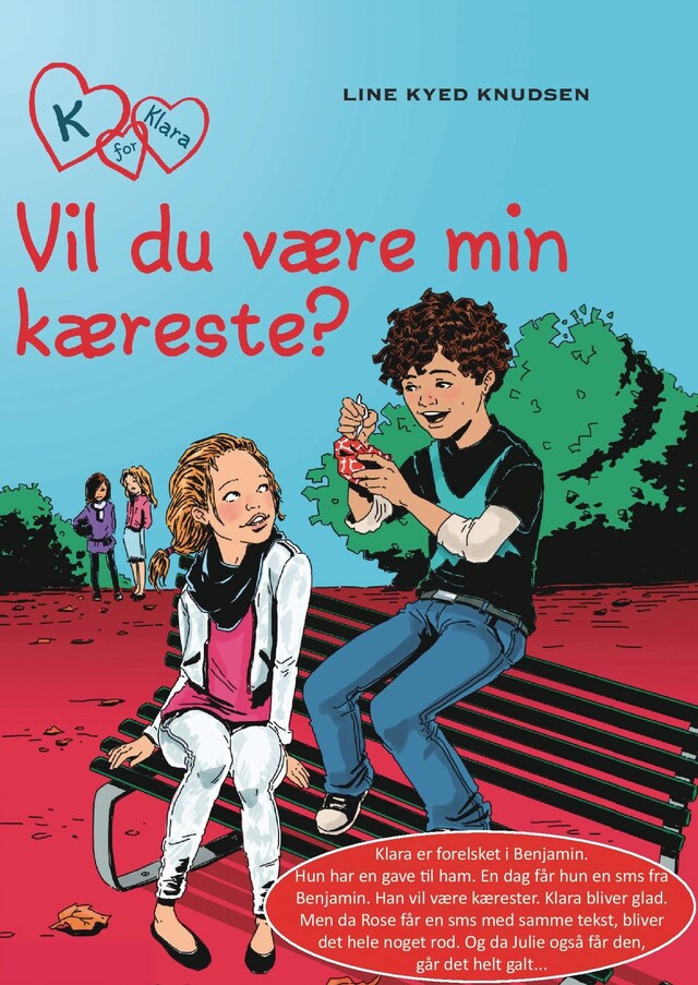 Omslag til lydbogen K for Klara 2: Vil du være min kæreste?
