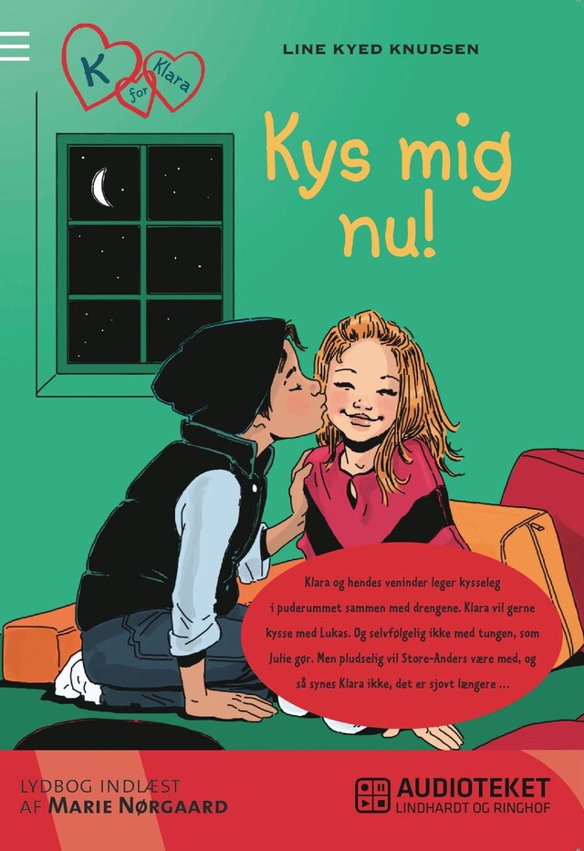 Omslag: K for Klara 3: Kys mig nu!