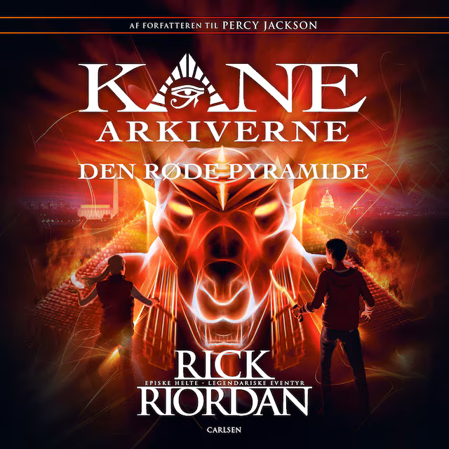 Omslag: Kane Arkiverne 1 - Den røde pyramide