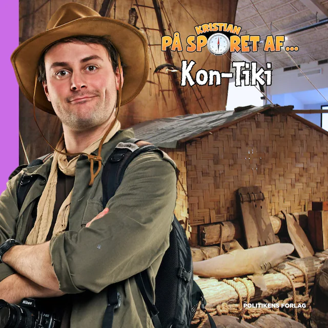 Omslag: Kristian på sporet af Kon-tiki