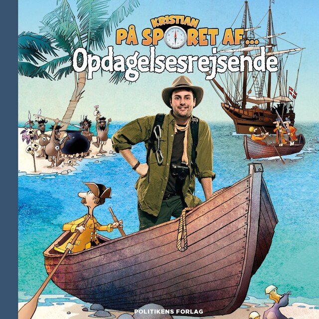 Omslag: Kristian på sporet af opdagelsesrejsende