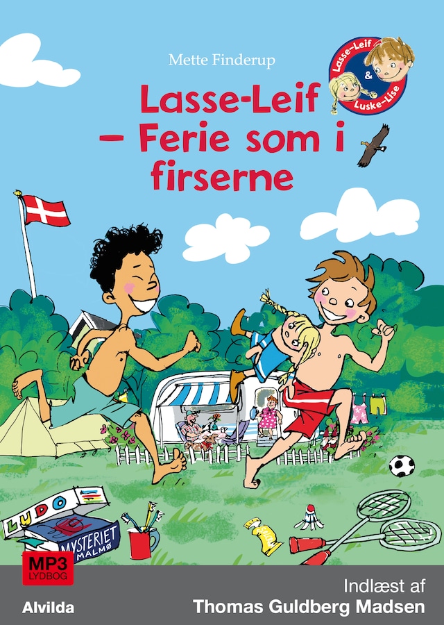 Omslag: Lasse-Leif - Ferie som i firserne