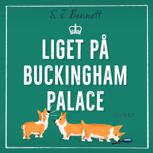 Omslag til lydbogen Liget på Buckingham Palace