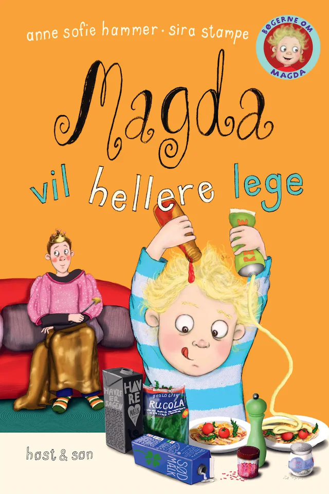 Omslag: Magda vil hellere lege