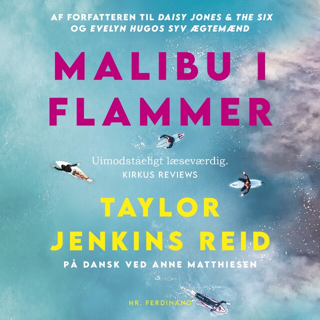 Omslag: Malibu i flammer