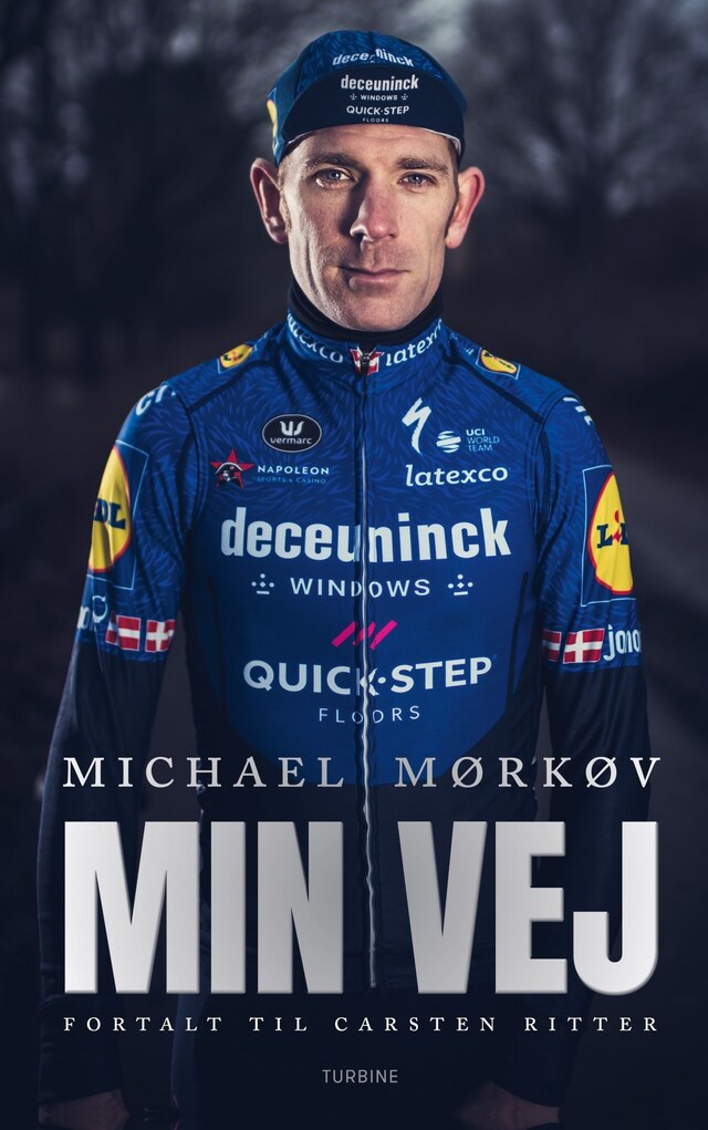 Omslag: Michael Mørkøv – Min vej