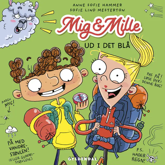 Omslag: Mig & Mille - Ud i det blå