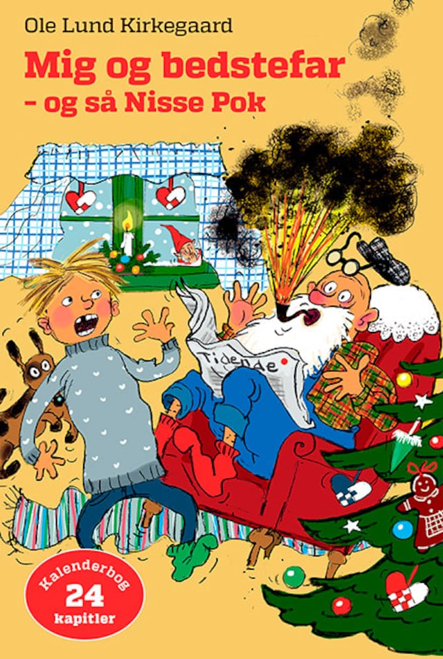 Omslag: Mig og bedstefar - og så Nisse Pok