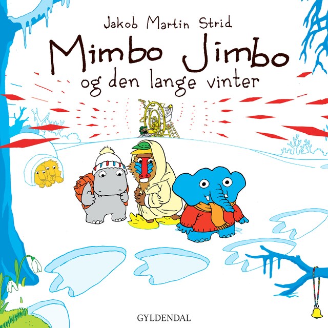 Omslag: Mimbo Jimbo og den lange vinter