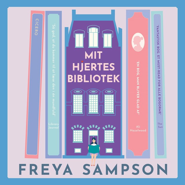 Omslag: Mit hjertes bibliotek