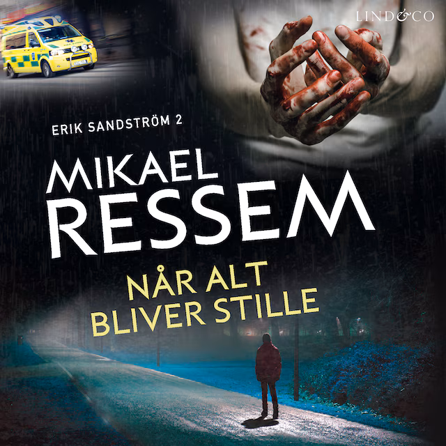 Omslag til lydbogen Når alt bliver stille