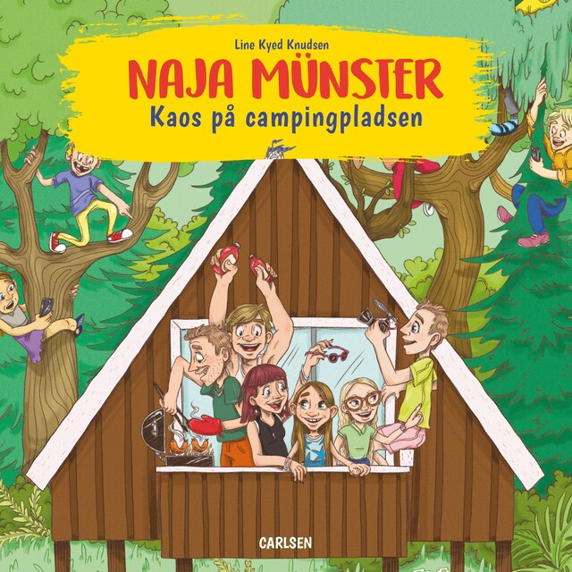 Omslag: Naja Münster (6) - Kaos på campingpladsen