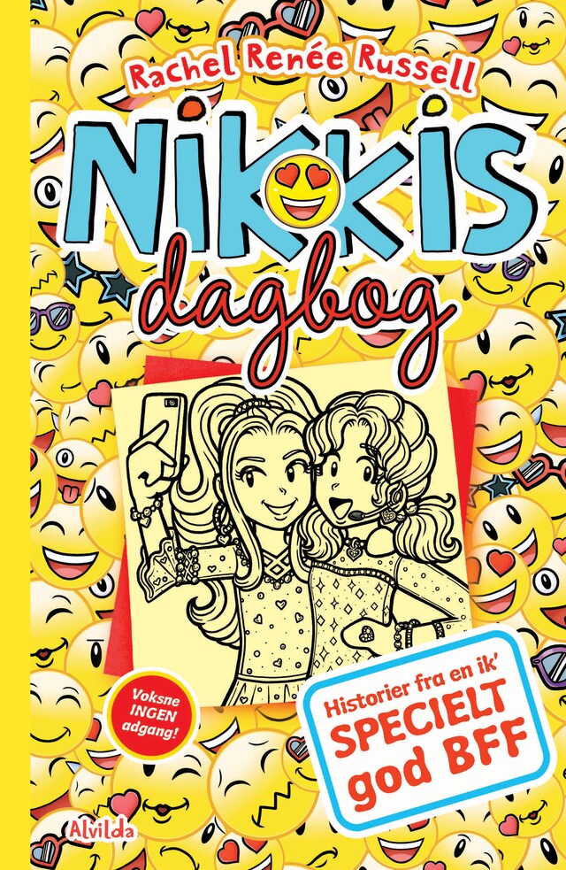 Omslag: Nikkis dagbog 14: Historier fra en ik’ specielt god BFF