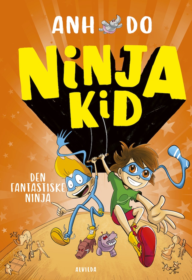 Omslag: Ninja Kid 4: Den fantastiske ninja