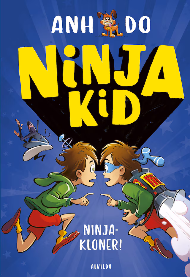 Omslag: Ninja Kid 5: Ninjakloner!