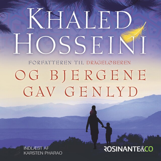 Omslag til lydbogen Og bjergene gav genlyd