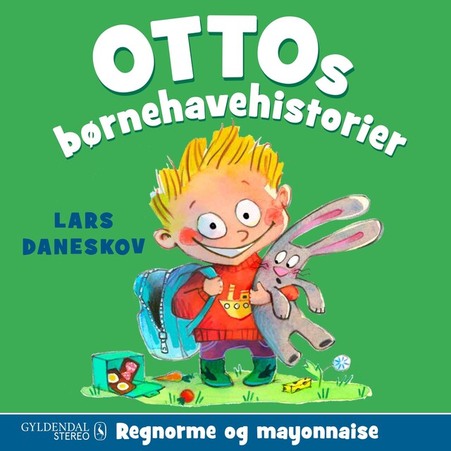 Omslag: Ottos Børnehavehistorier - Regnorme og mayonnaise