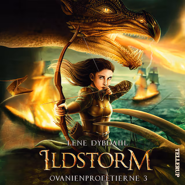 Omslag: Ovanienprofetierne #3: Ildstorm