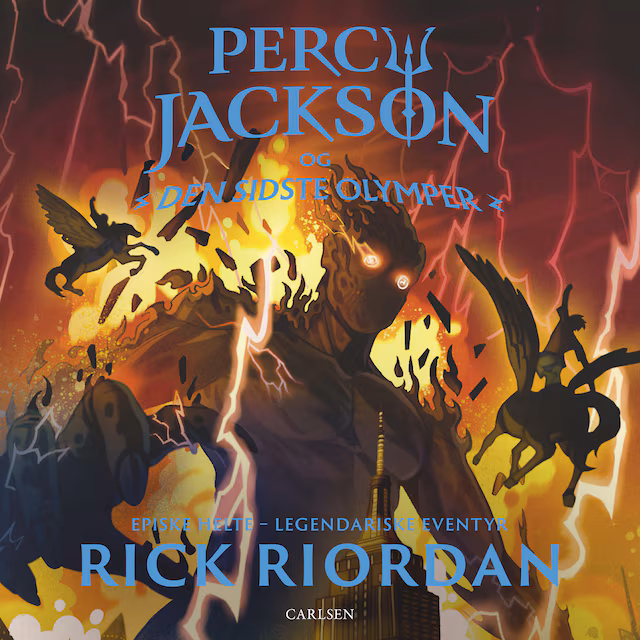 Omslag: Percy Jackson 5: Den sidste olymper