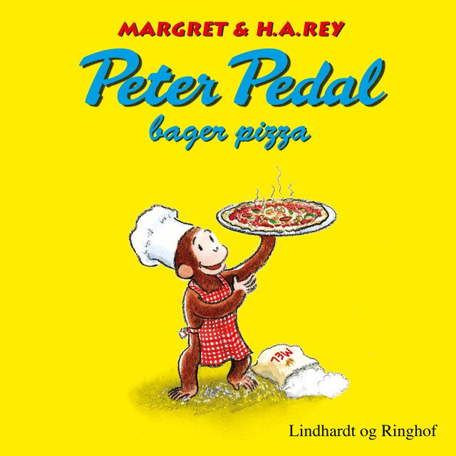 Omslag: Peter Pedal bager pizza