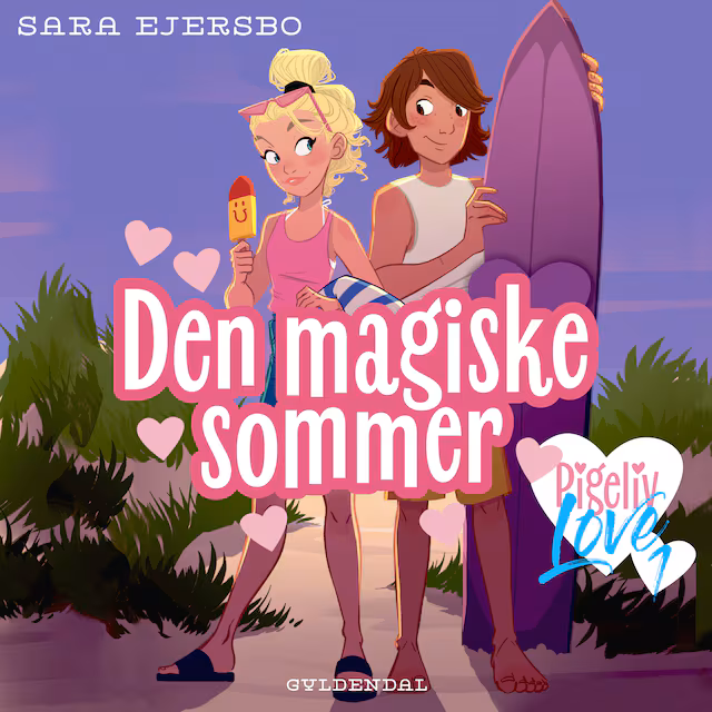 Omslag: Pigeliv LOVE 1 - Den magiske sommer