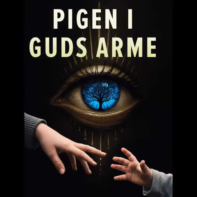 Omslag: Pigen i Guds arme