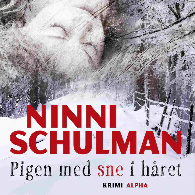 Omslag: Pigen med sne i håret