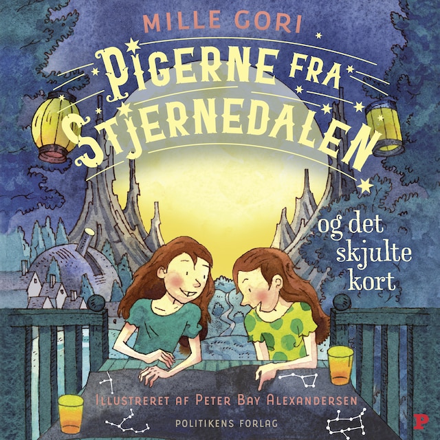 Omslag: Pigerne fra Stjernedalen - og det skjulte kort