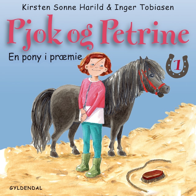 Omslag: Pjok og Petrine 1 - En pony i præmie