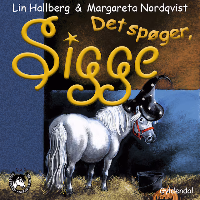 Omslag til lydbogen RAP-klubben 8 - Det spøger, Sigge
