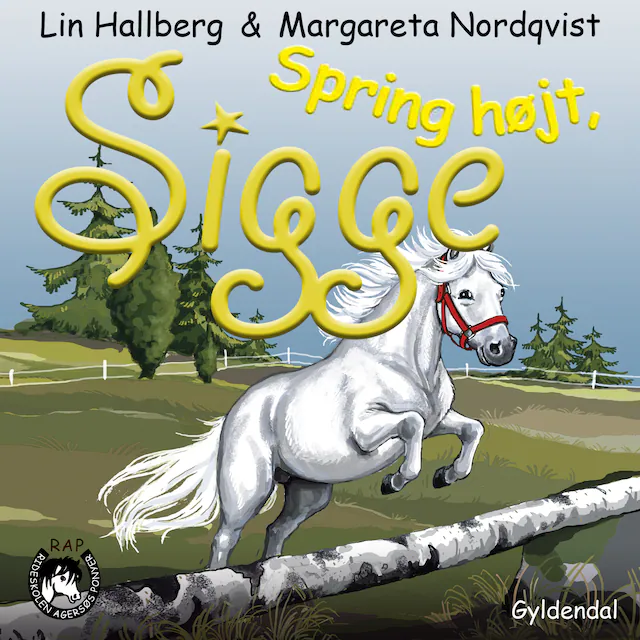Omslag: RAP-klubben 9 - Spring højt, Sigge