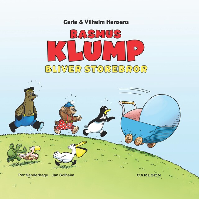 Omslag: Rasmus Klump bliver storebror
