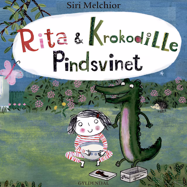 Omslag: Rita og Krokodille - Pindsvinet
