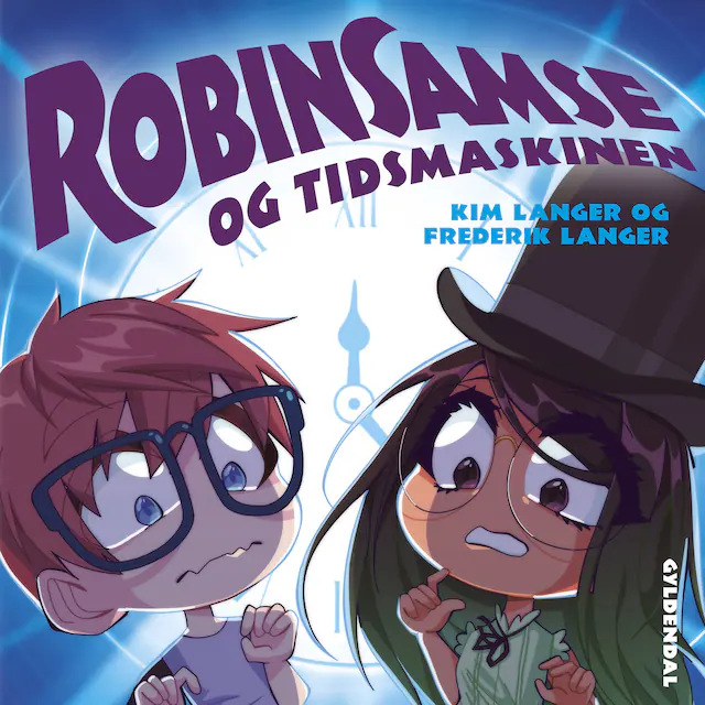 Omslag: RobinSamse 8 - RobinSamse og tidsmaskinen