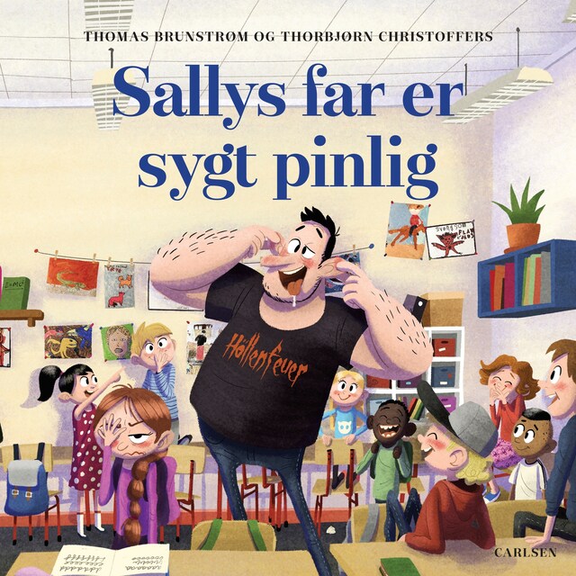 Omslag: Sallys far er sygt pinlig