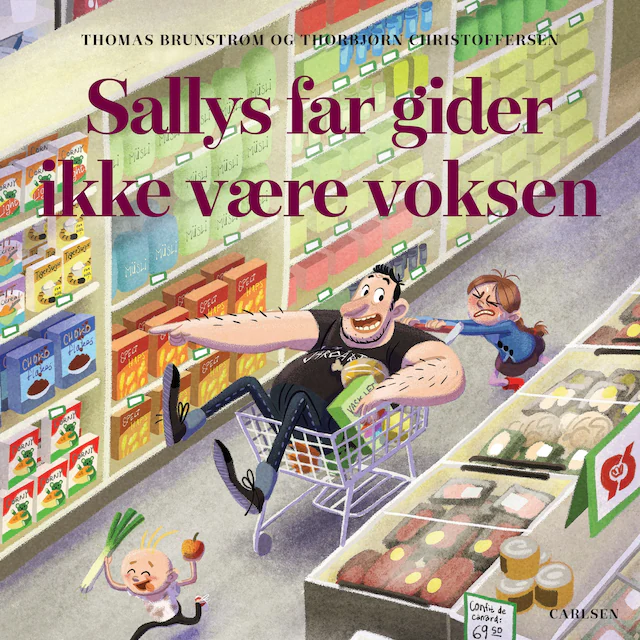 Omslag: Sallys far gider ikke at være voksen