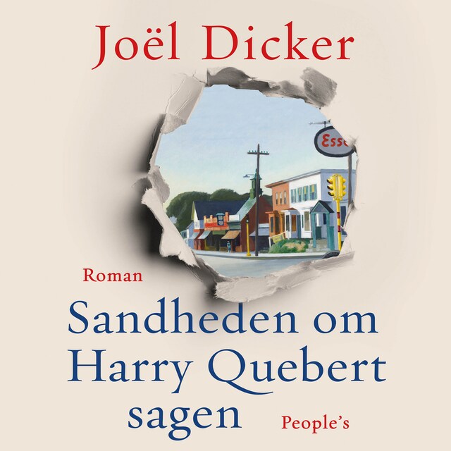 Omslag: Sandheden om Harry Quebert-sagen
