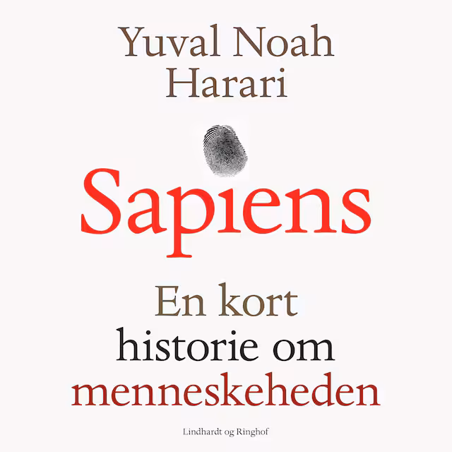 Omslag: Sapiens - En kort historie om menneskeheden