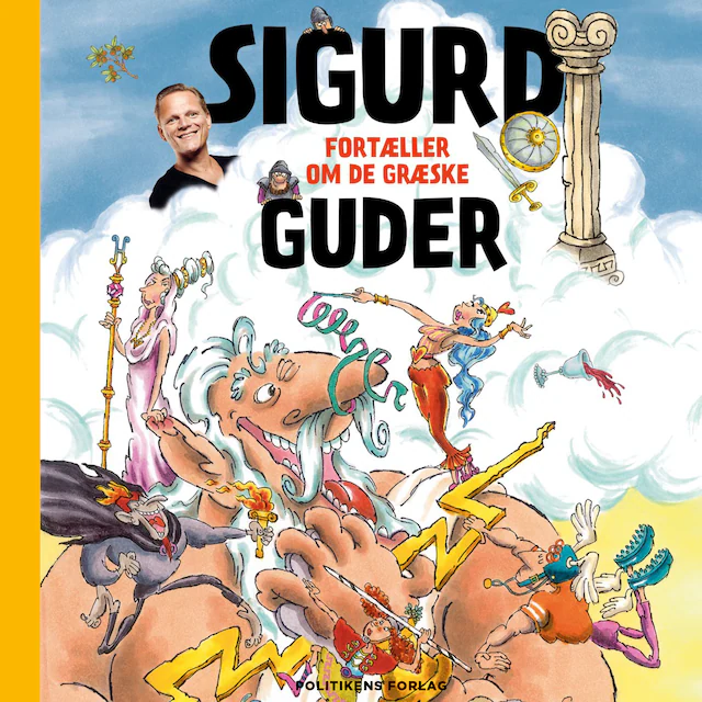 Omslag: Sigurd fortæller om de græske guder