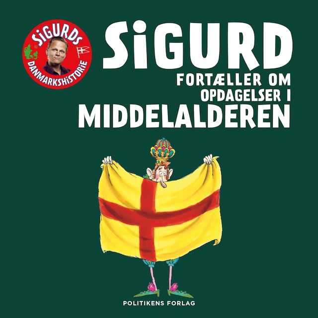 Omslag til lydbogen Sigurd fortæller om opdagelser i middelalderen