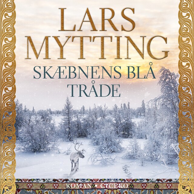 Omslag: Skæbnens blå tråde