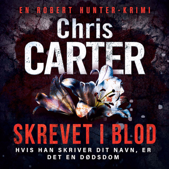 Omslag: Skrevet i blod