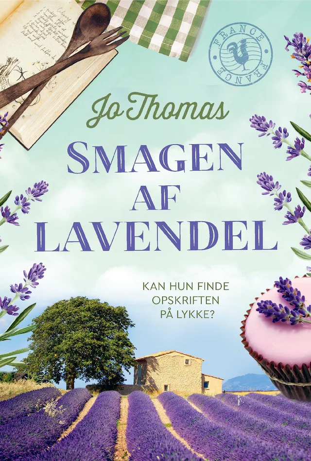 Omslag: Smagen af lavendel