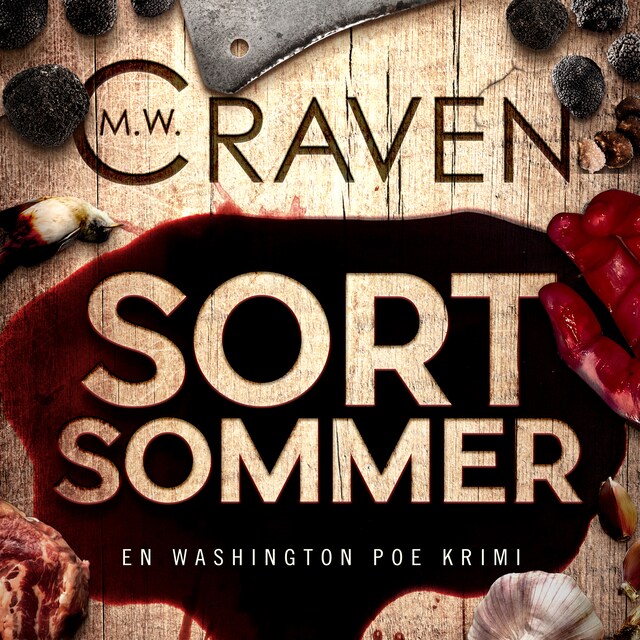 Omslag: Sort sommer